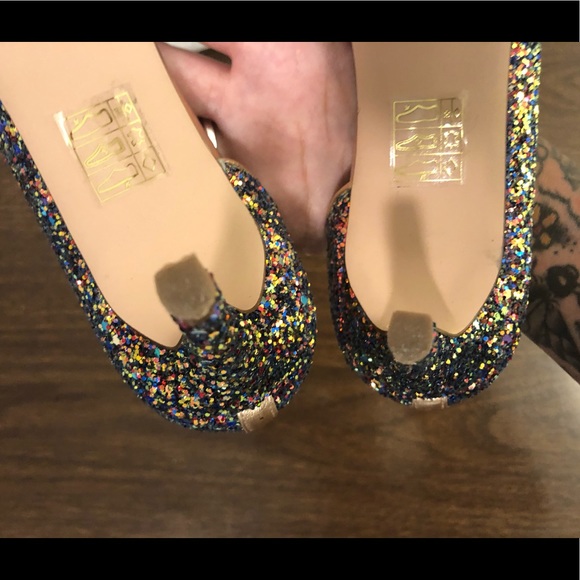 💗🦄 J Crew Glitter D’Orsay Pumps - Picture 5 of 8
